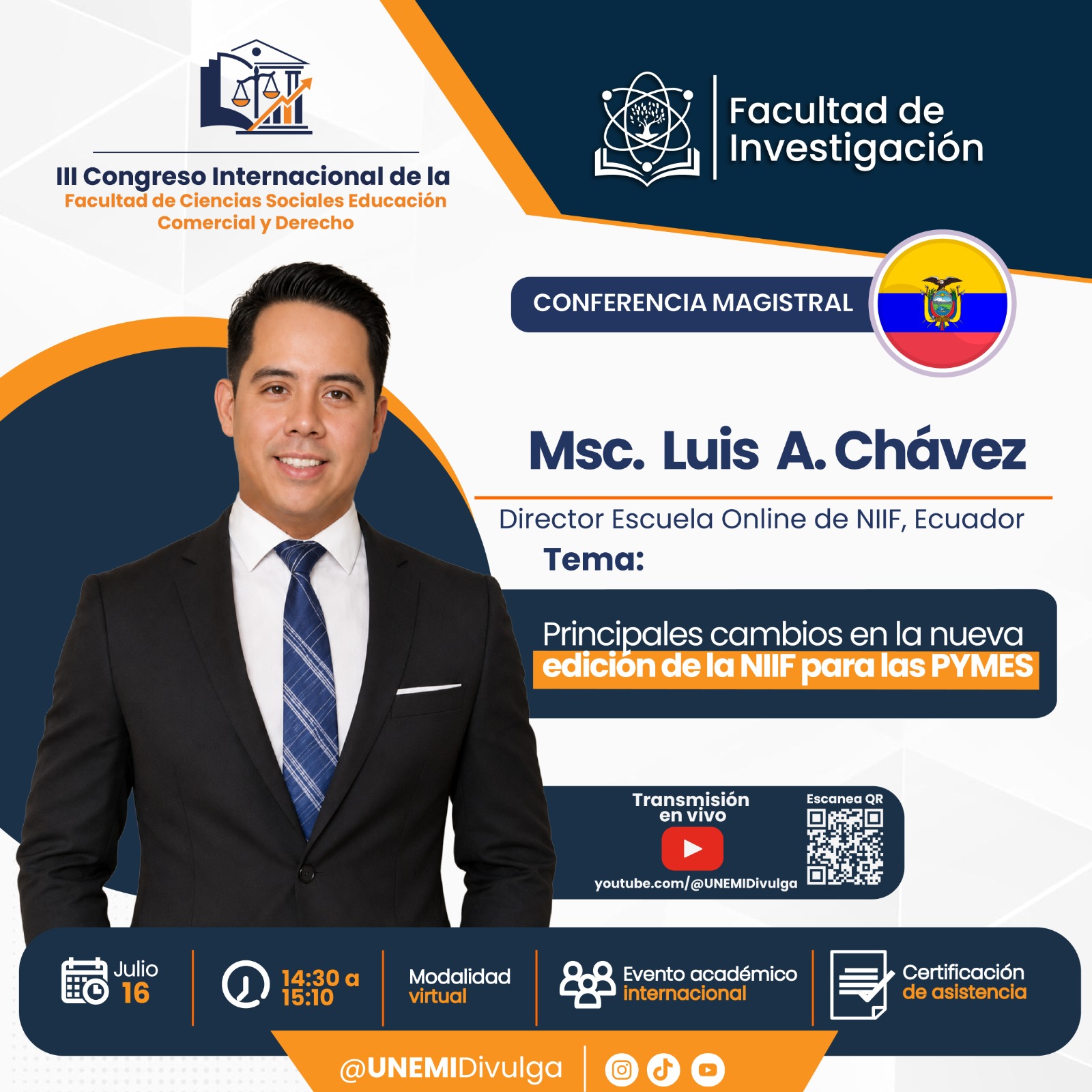 MSc. Luis A. Chávez