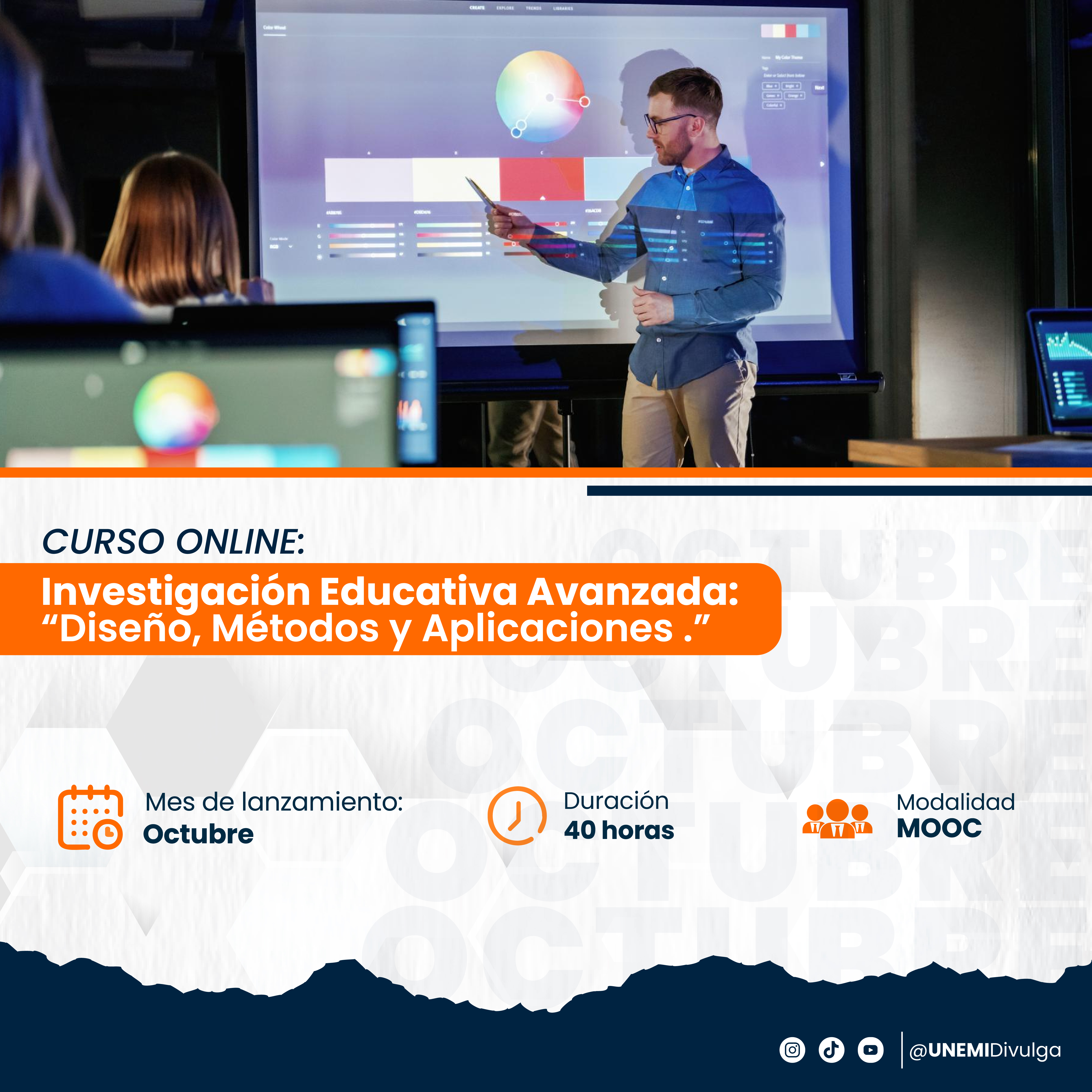 Curso MOOC: Investigación Educativa Avanzada: Diseño, Métodos y Aplicaciones