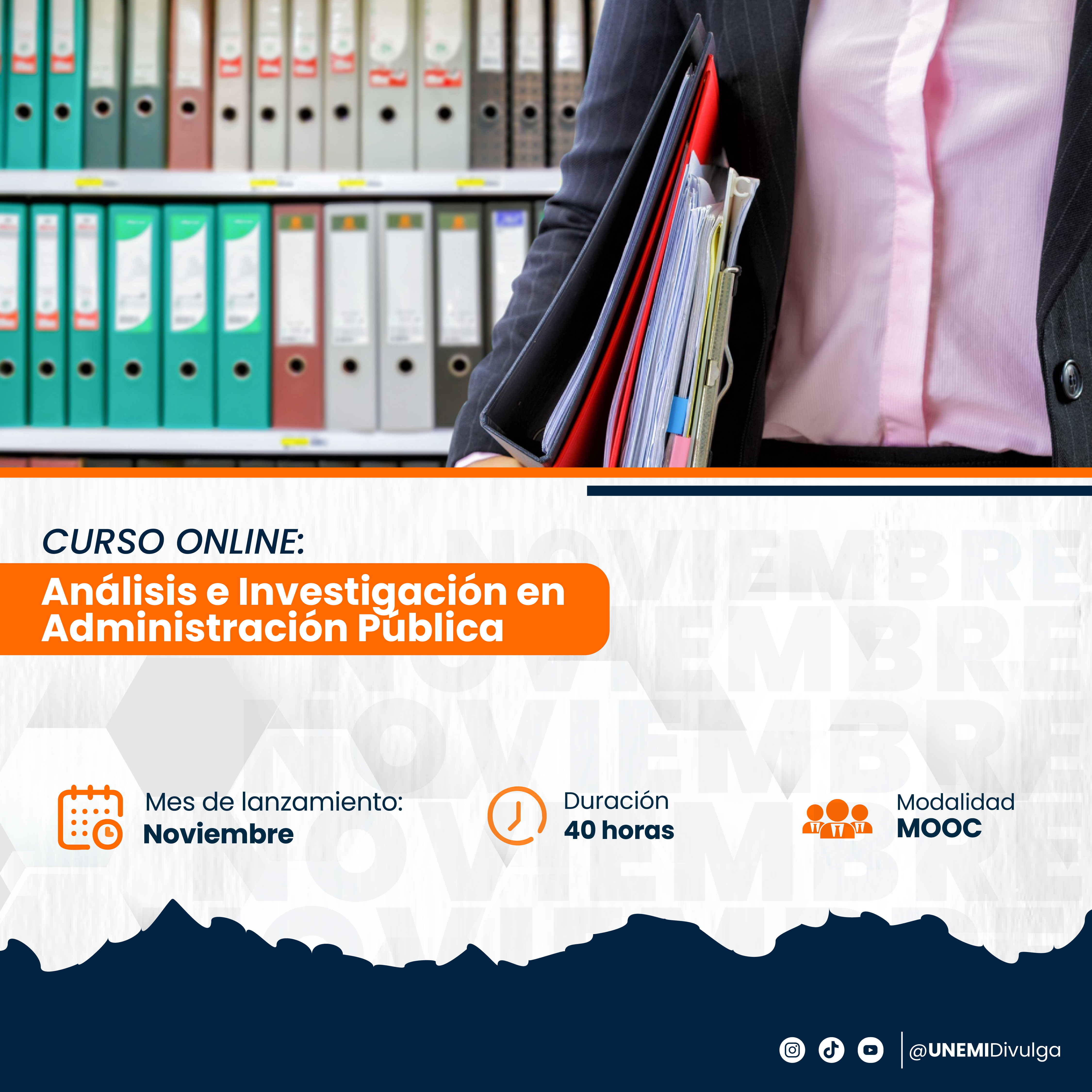 Curso MOOC: Análisis e Investigación en Administración Pública