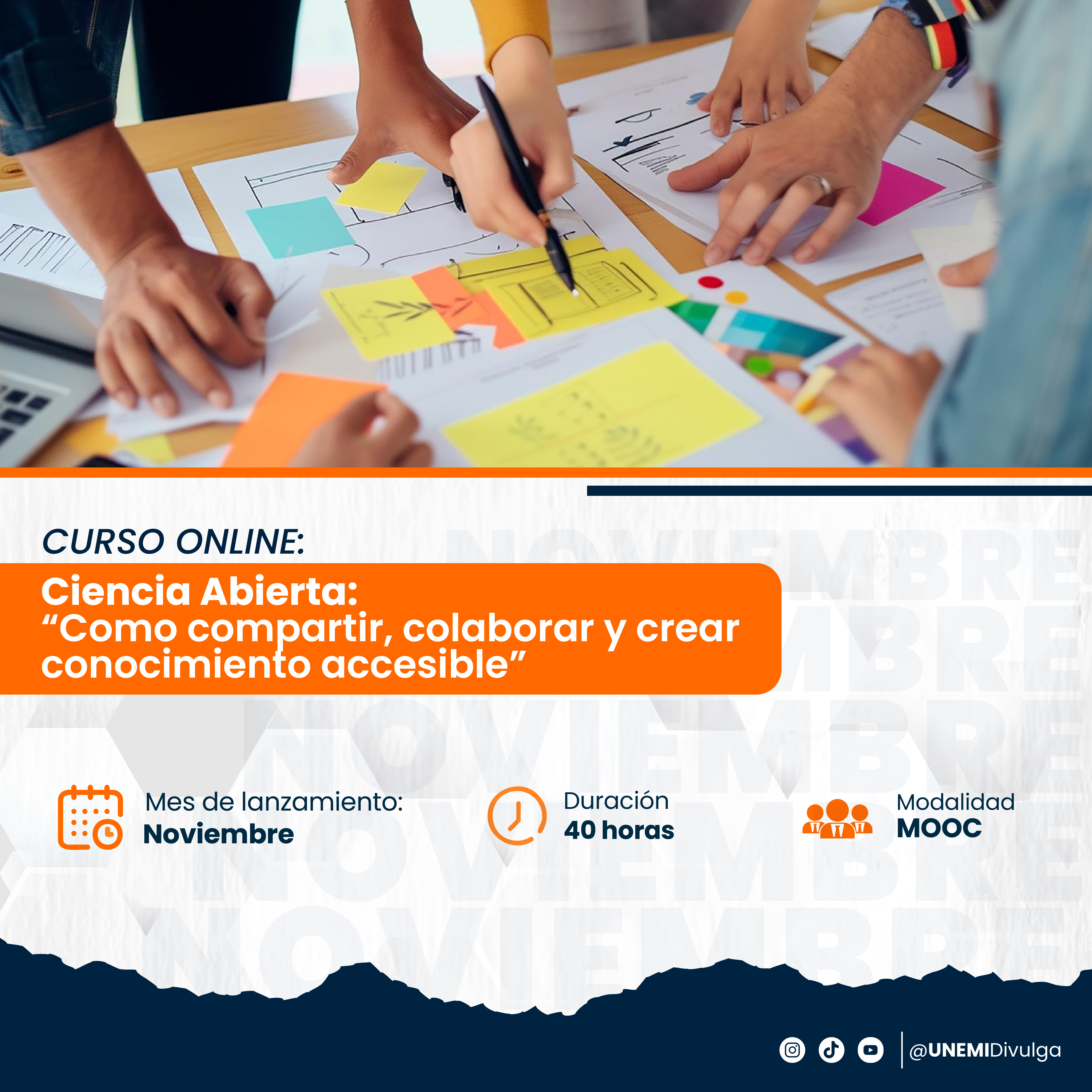 Curso MOOC: Ciencia Abierta: Compartir, Colaborar y Crear Conocimiento