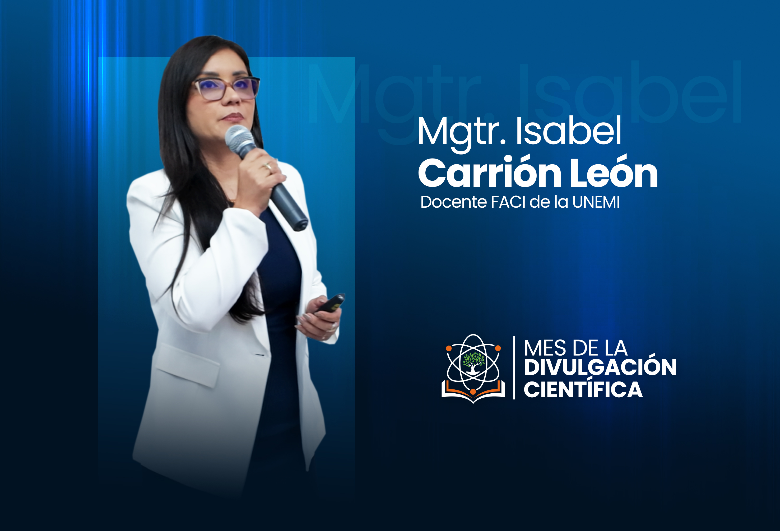 MGTR. ISABEL - PH. D. ANA CARRIÓN LEÓN - CHACÓN LUNA