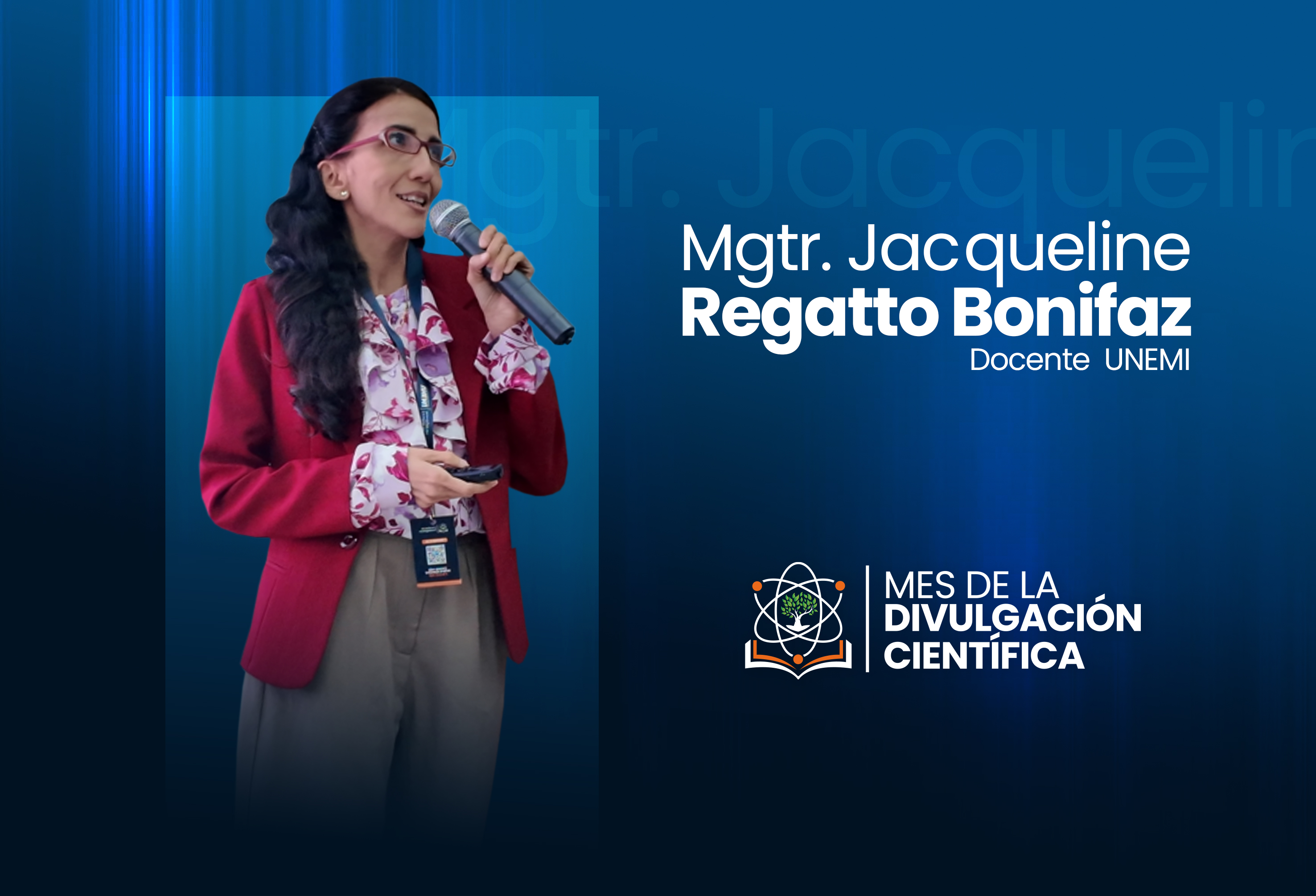 MGTR. JACQUELINE REGATTO BONIFAZ