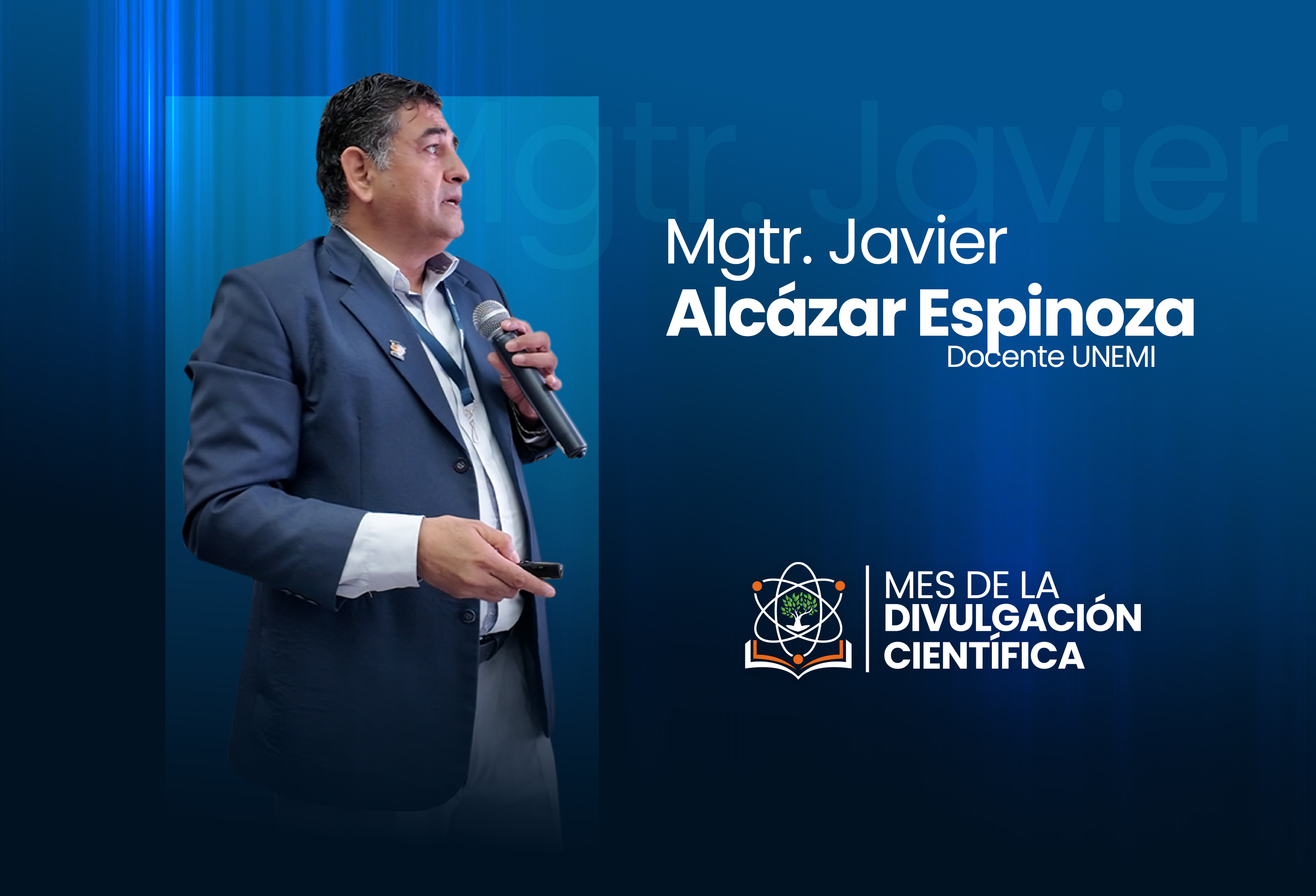 MGTR. JAVIER ALCÁZAR ESPINOZA