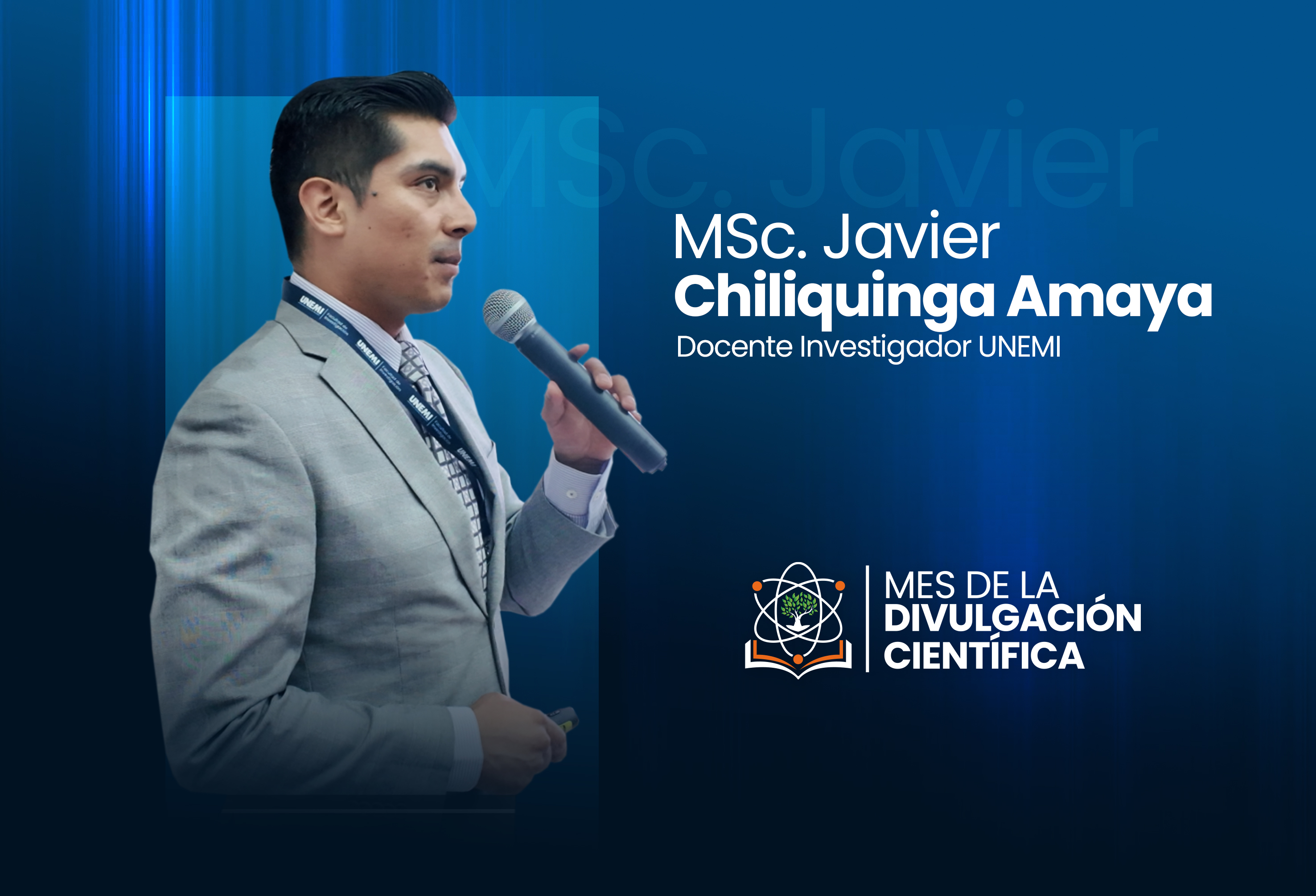MSC. JAVIER CHILIQUINGA AMAYA