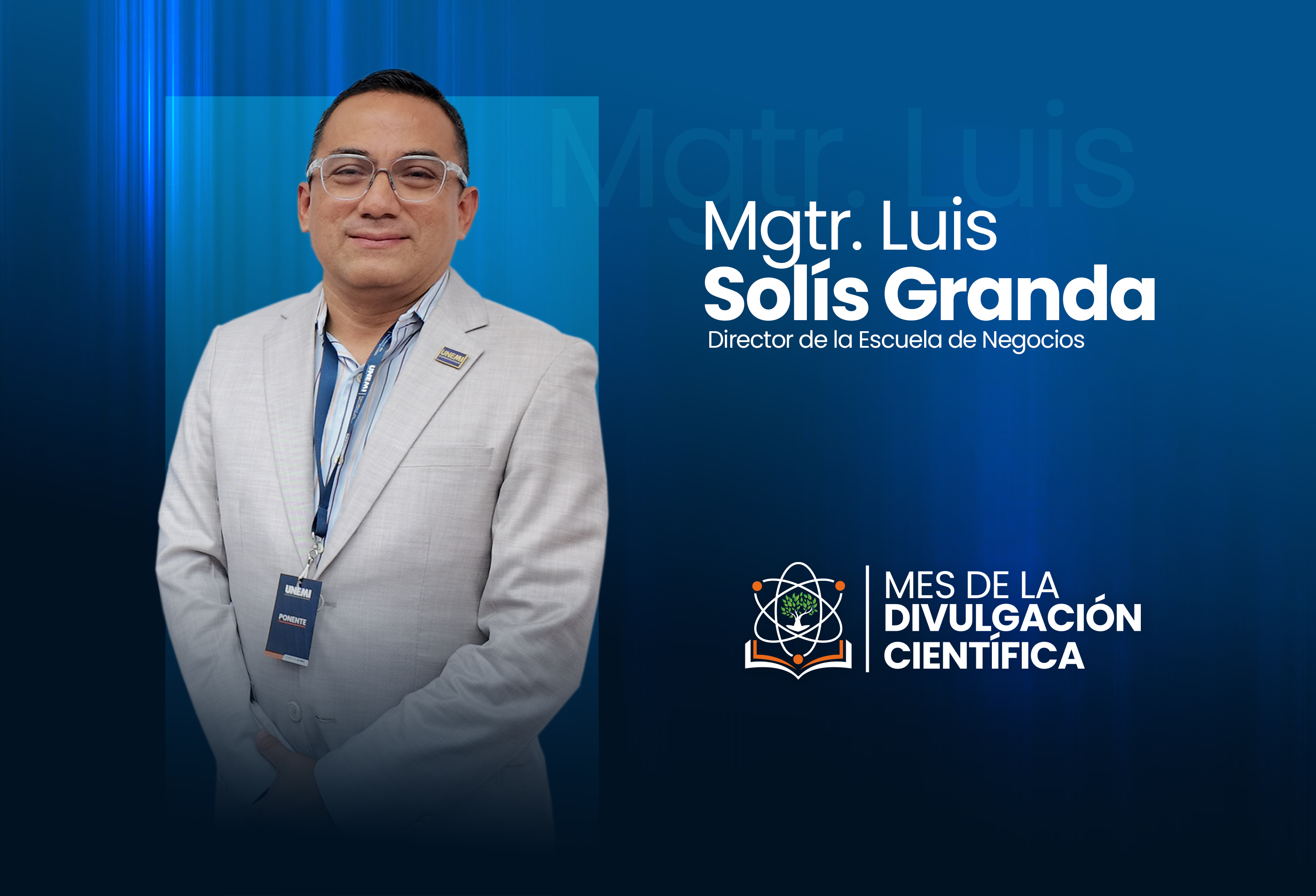 MGTR. LUIS SOLÍS GRANDA