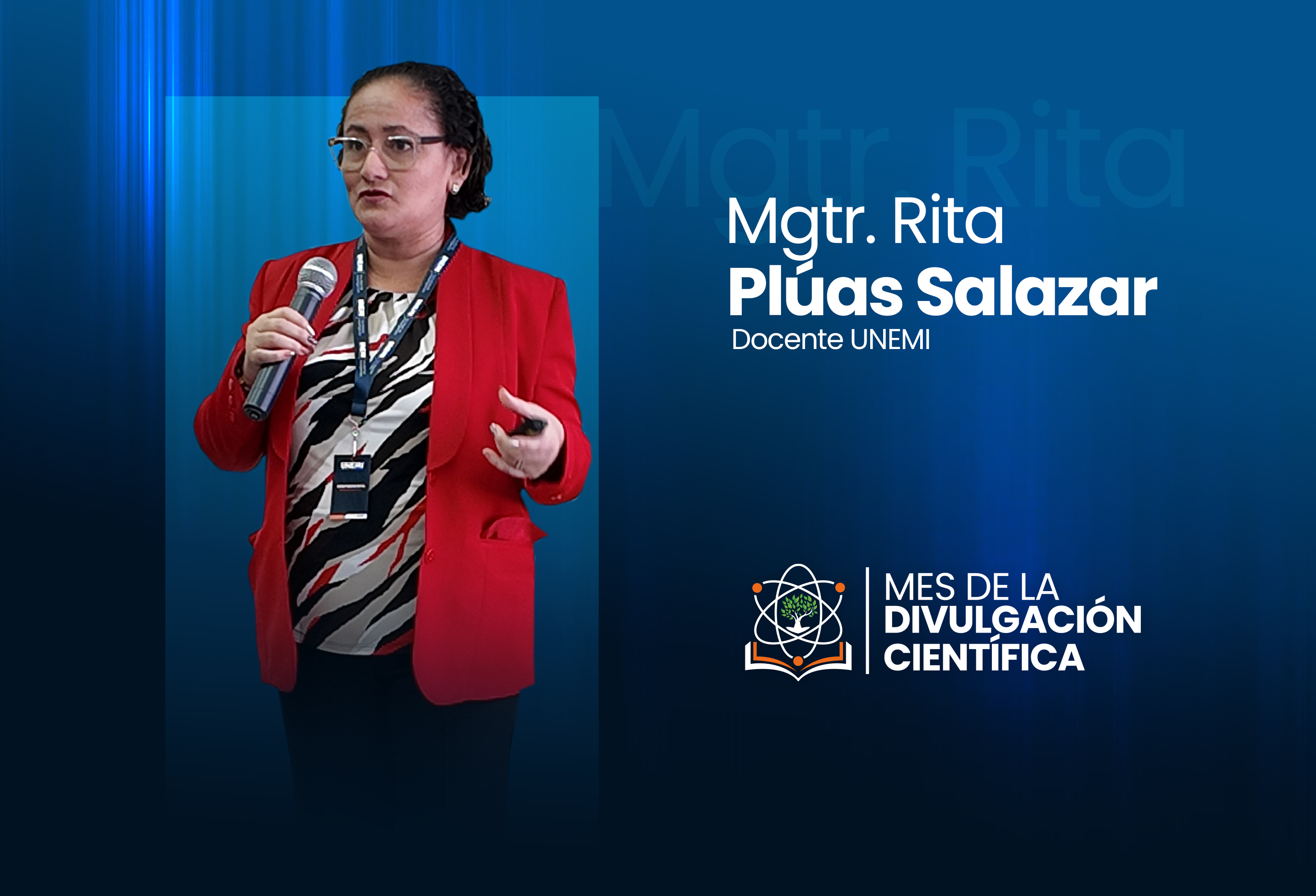 MGTR. RITA PLÚAS SALAZAR